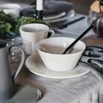 Kalk σετ σερβίτσιου 16 τεμάχια - Λευκό - Scandi Living