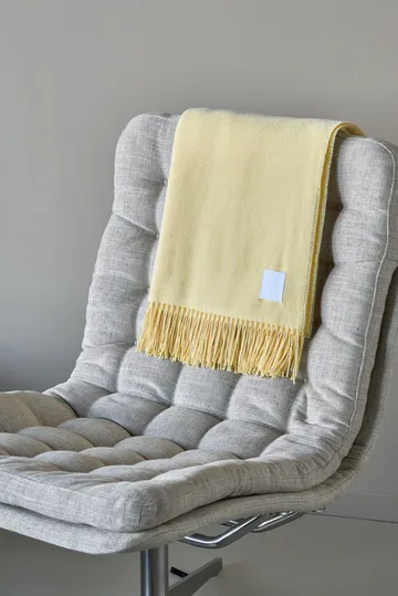 Loom βαμβακερή πλεκτή κουβέρτα 125x170 εκ. - Buttercream - Scandi Living