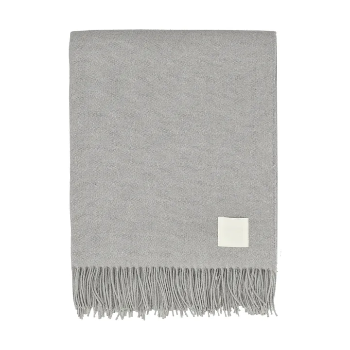 Loom βαμβακερή πλεκτή κουβέρτα 125x170 εκ. - Fog - Scandi Living