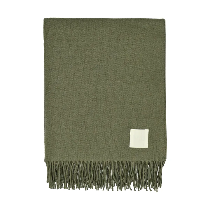 Loom βαμβακερή πλεκτή κουβέρτα 125x170 εκ. - Khaki - Scandi Living