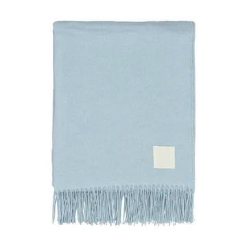 Loom βαμβακερή πλεκτή κουβέρτα 125x170 εκ. - Sky blue - Scandi Living