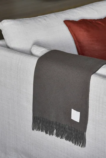Loom βαμβακερή πλεκτή κουβέρτα 125x170 εκ. - Taupe - Scandi Living