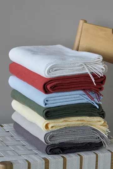 Loom βαμβακερή πλεκτή κουβέρτα 125x170 εκ. - Taupe - Scandi Living