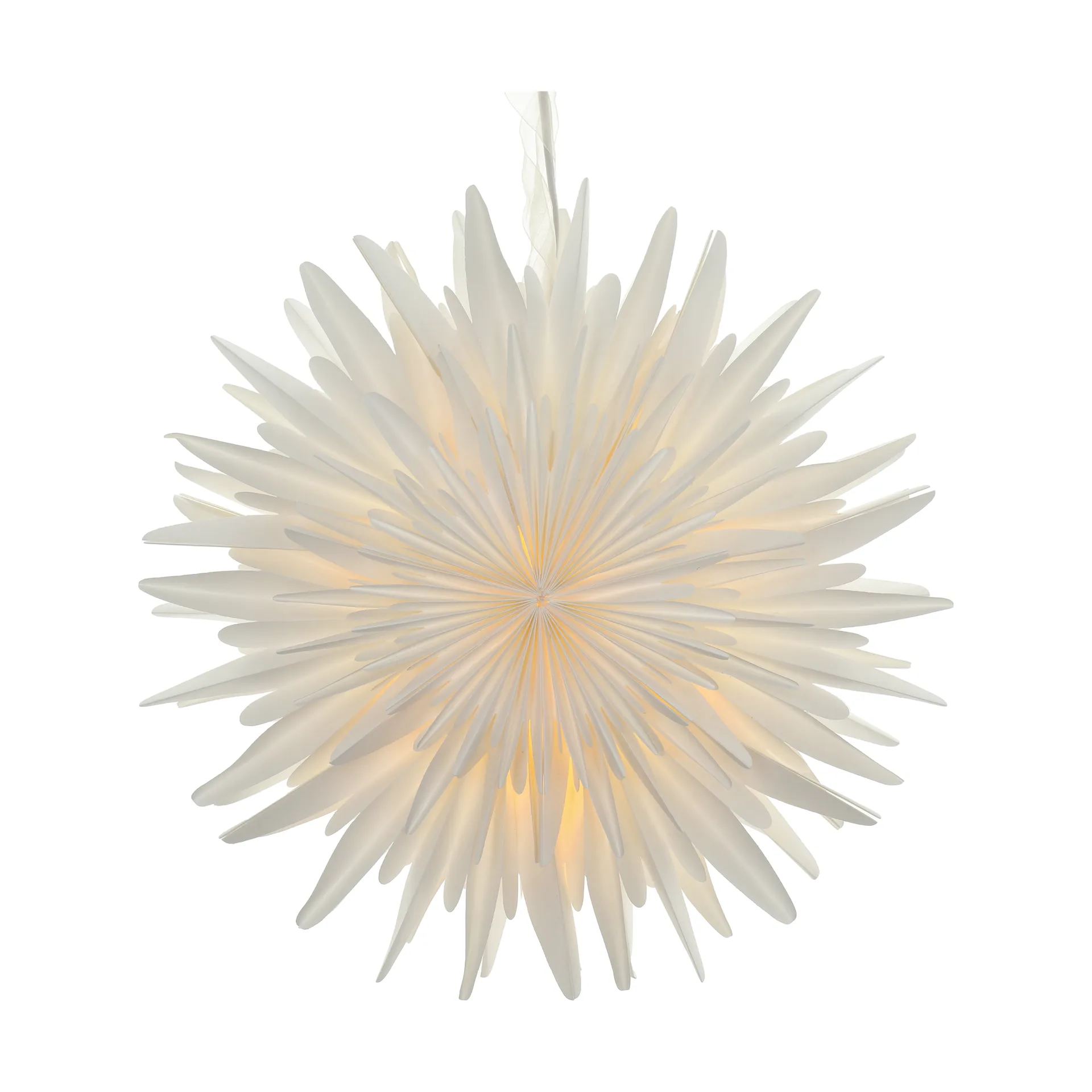 Luna αστέρι παραμονής λευκό, 45 cm Scandi Living