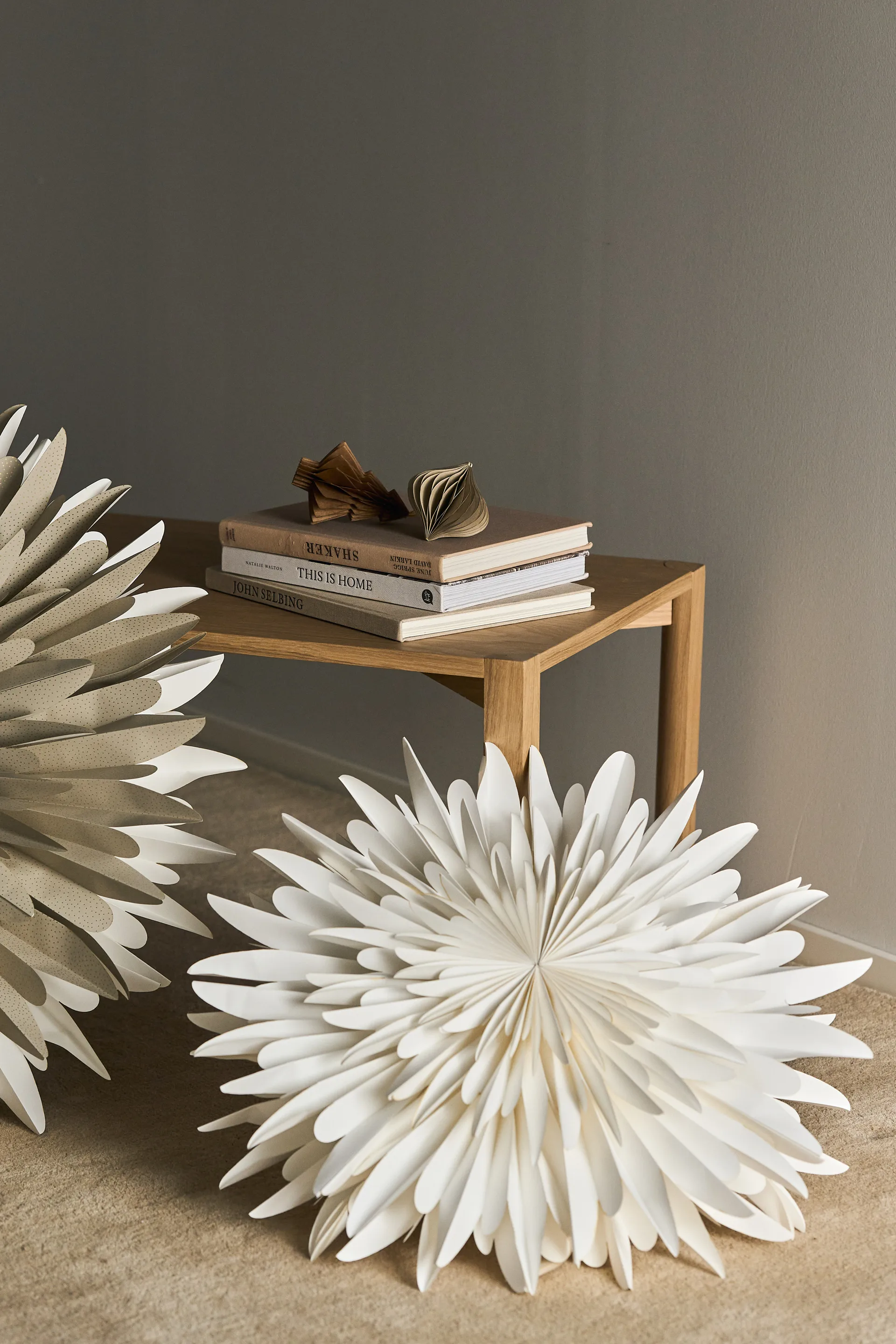 Luna αστέρι παραμονής λευκό, 60 cm Scandi Living