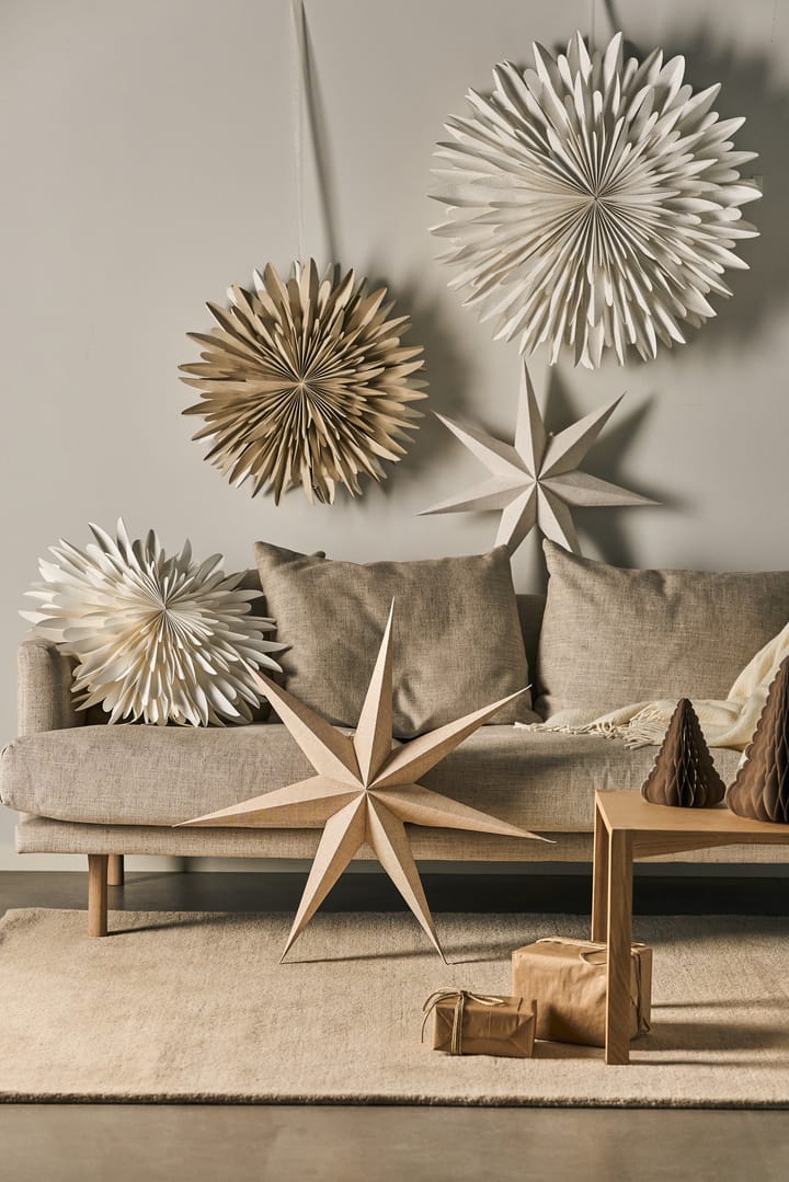 Luna αστέρι παραμονής λευκό, 60 cm Scandi Living