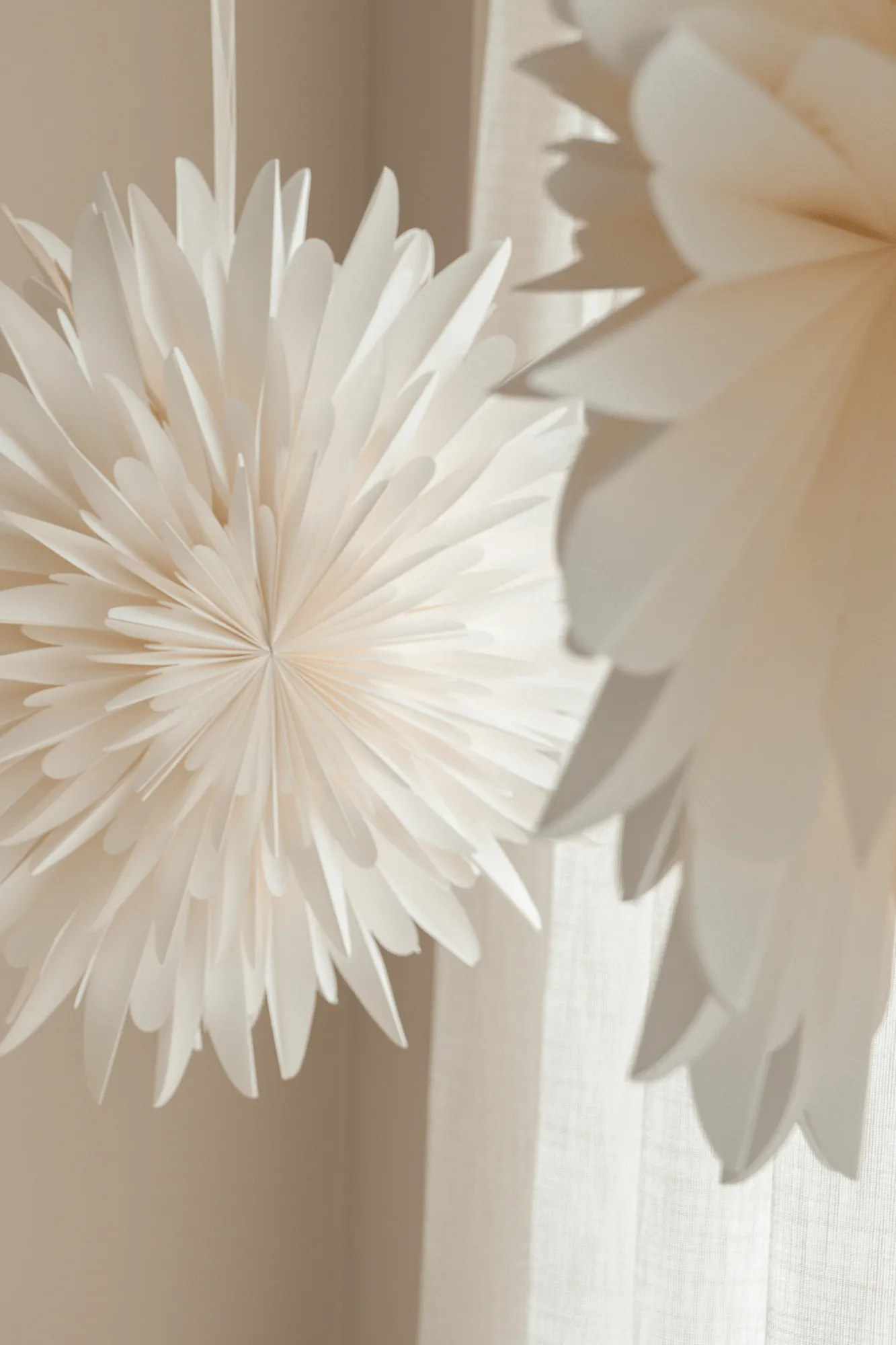 Luna αστέρι παραμονής λευκό, 60 cm Scandi Living