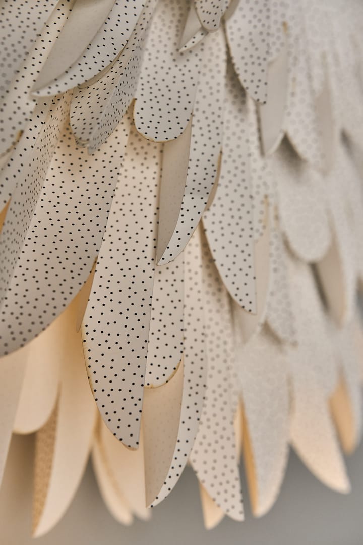 Luna αστέρι παραμονής λευκό με βούλες, 60 cm Scandi Living