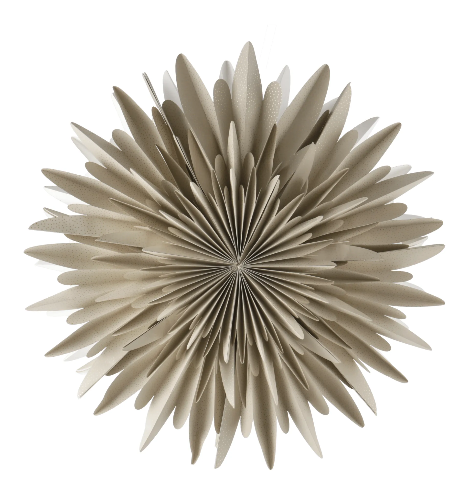 Luna αστέρι παραμονής μπεζ με βούλες, 60 cm Scandi Living