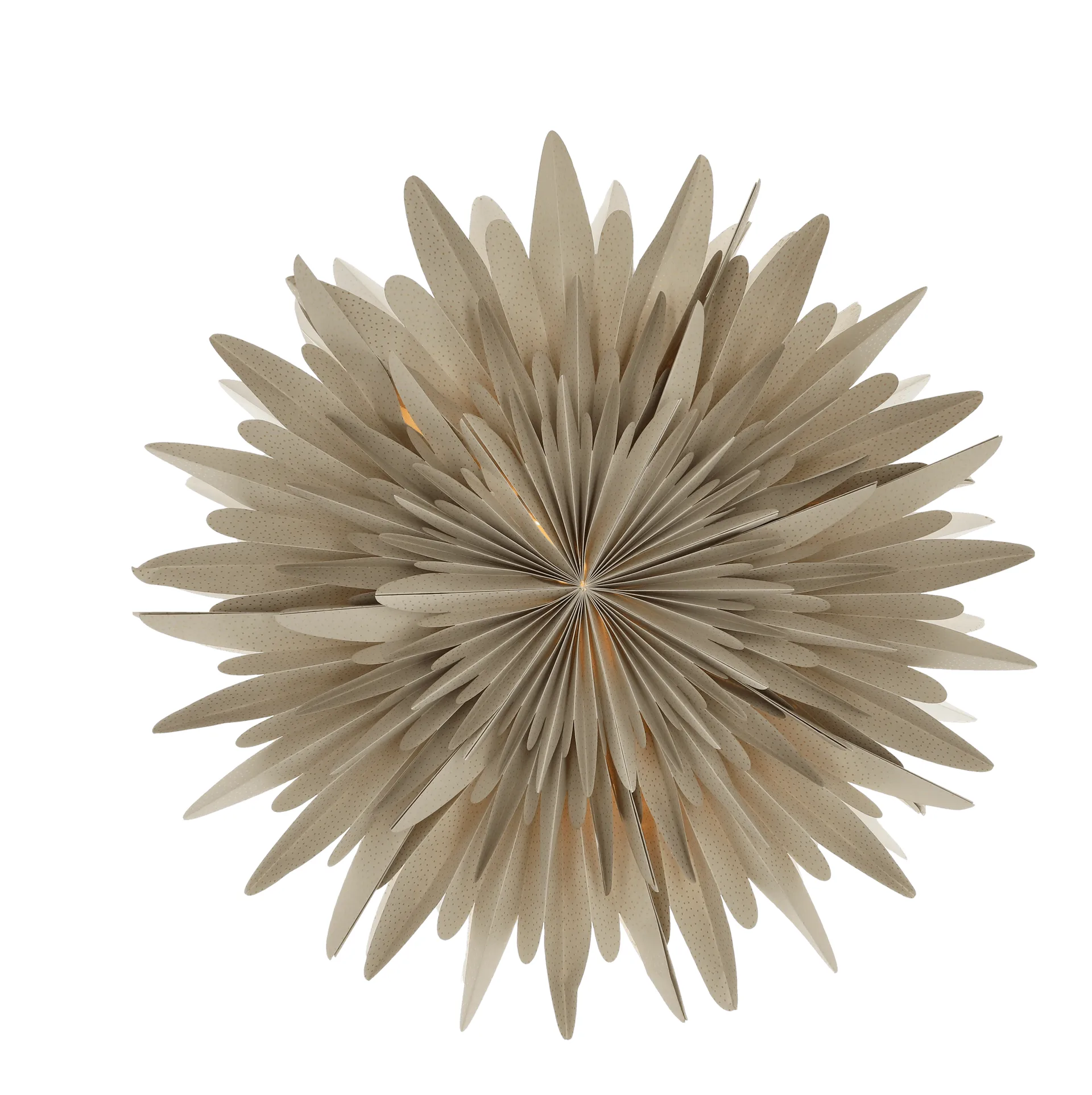 Luna αστέρι παραμονής μπεζ με βούλες, 60 cm Scandi Living
