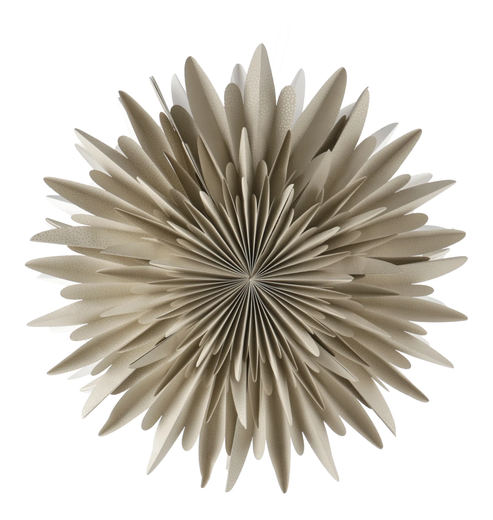 Luna αστέρι παραμονής μπεζ με βούλες, 60 cm Scandi Living