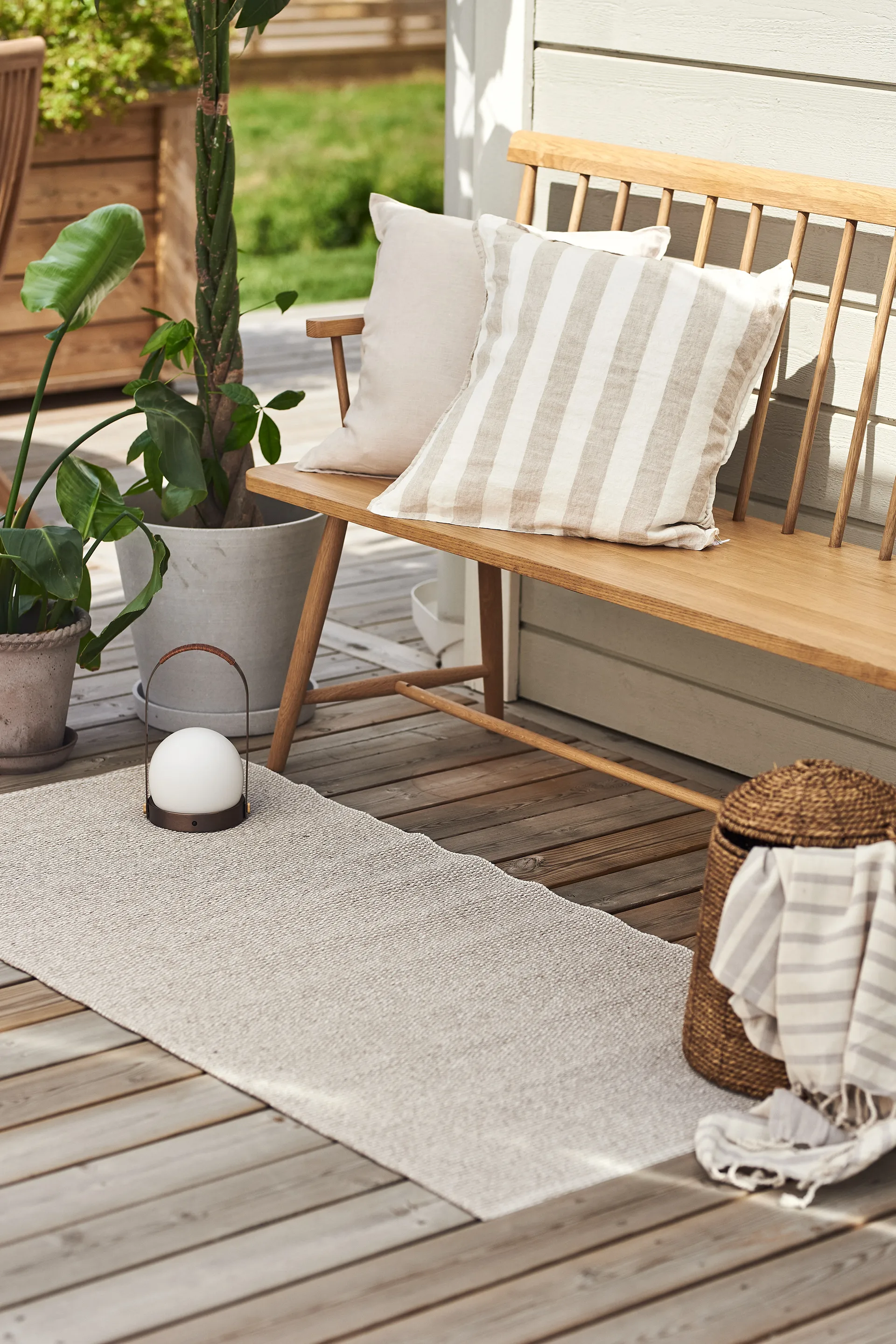 Mellow πλαστικό χαλί greige, 70x150cm Scandi Living