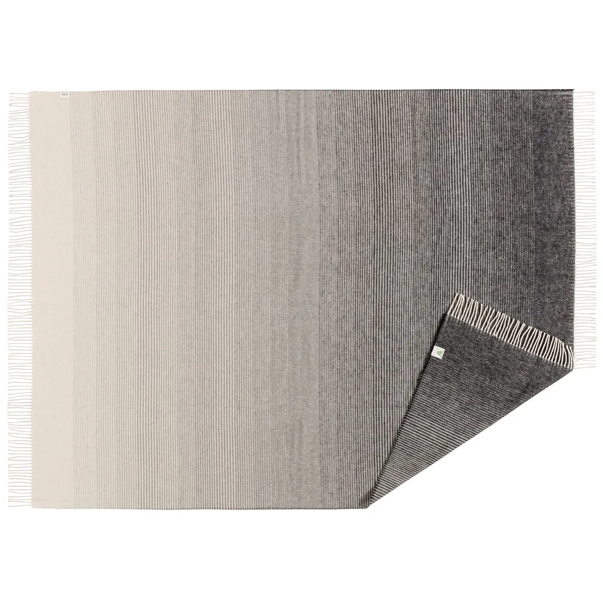 Mist βαμβακερή κουβέρτα, πέτρα Scandi Living
