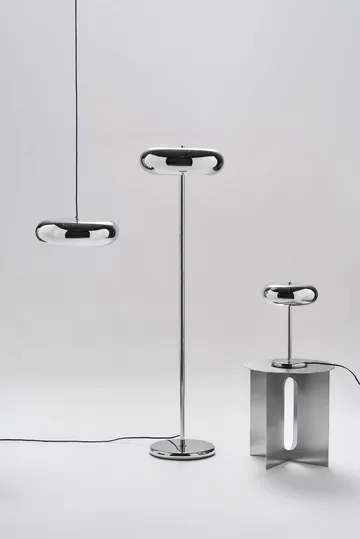 Mono επιτραπέζιο φωτιστικό - Χρώμιο, 38 cm - Scandi Living