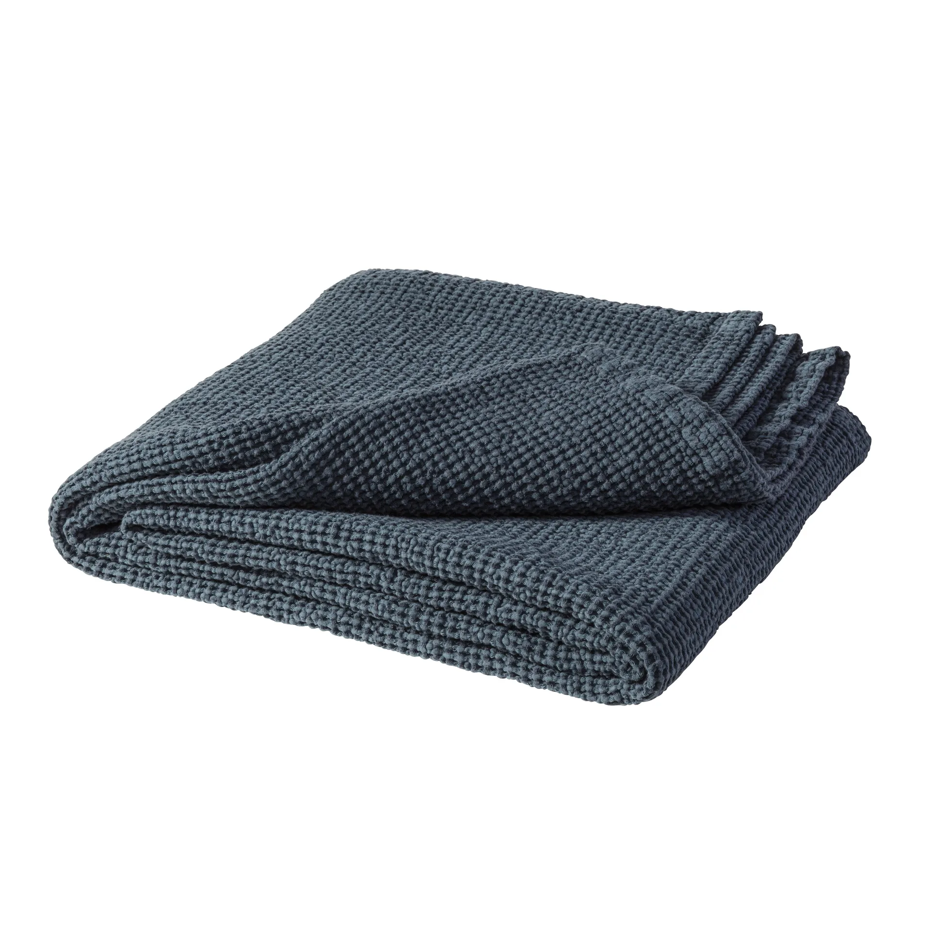 Moss κάλυμμα κρεβατιού 260x260 cm, μπλε της καταιγίδας Scandi Living