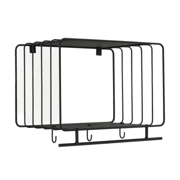 Ράφι καπέλων Nod 45 cm - Black - Scandi Living