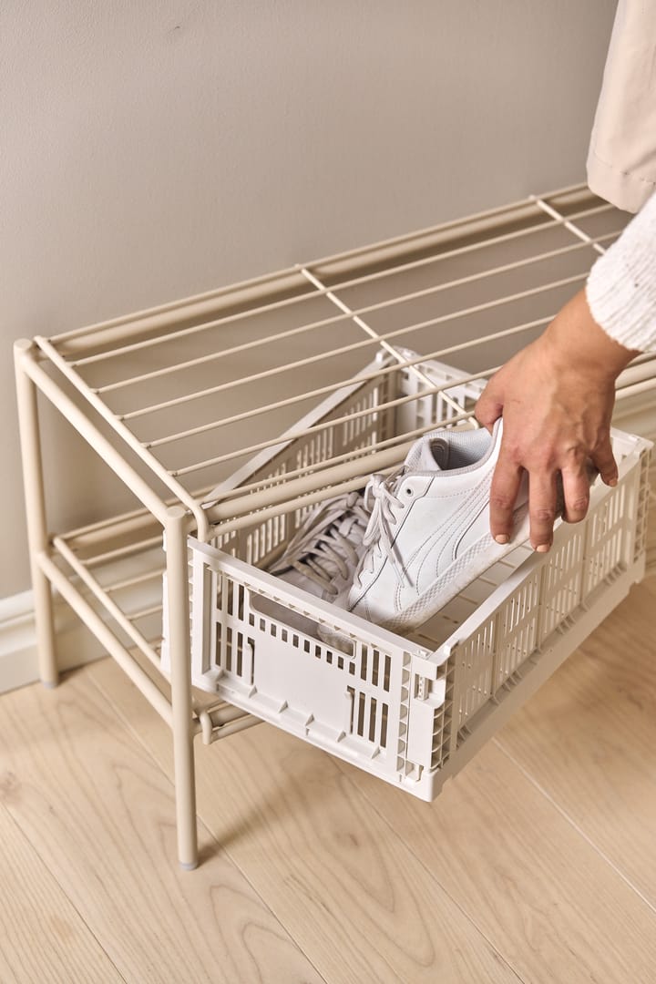 Ράφι παπουτσιών Nod 80x30x37 εκ., Beige Scandi Living