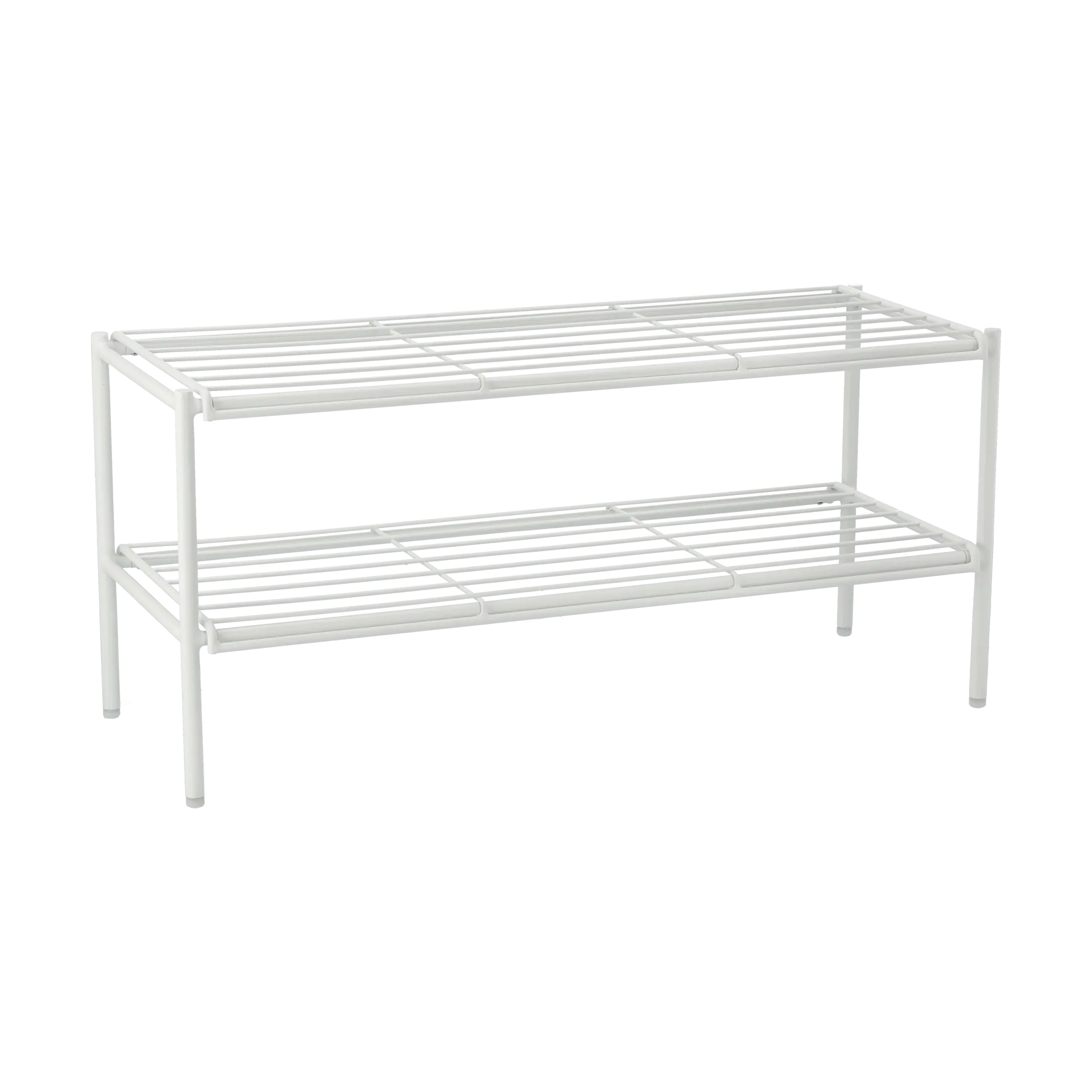 Ράφι παπουτσιών Nod 80x30x37 εκ., White Scandi Living