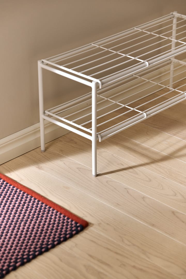 Ράφι παπουτσιών Nod 80x30x37 εκ., White Scandi Living