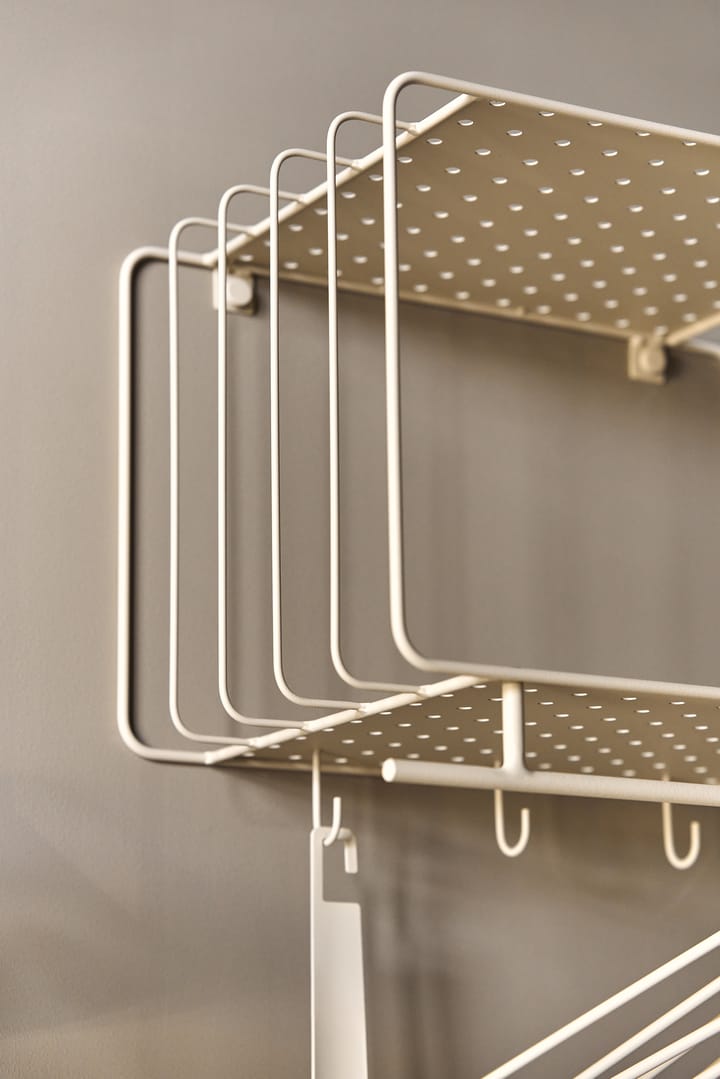 Ράφι καπέλων Nod 90 cm, Beige Scandi Living