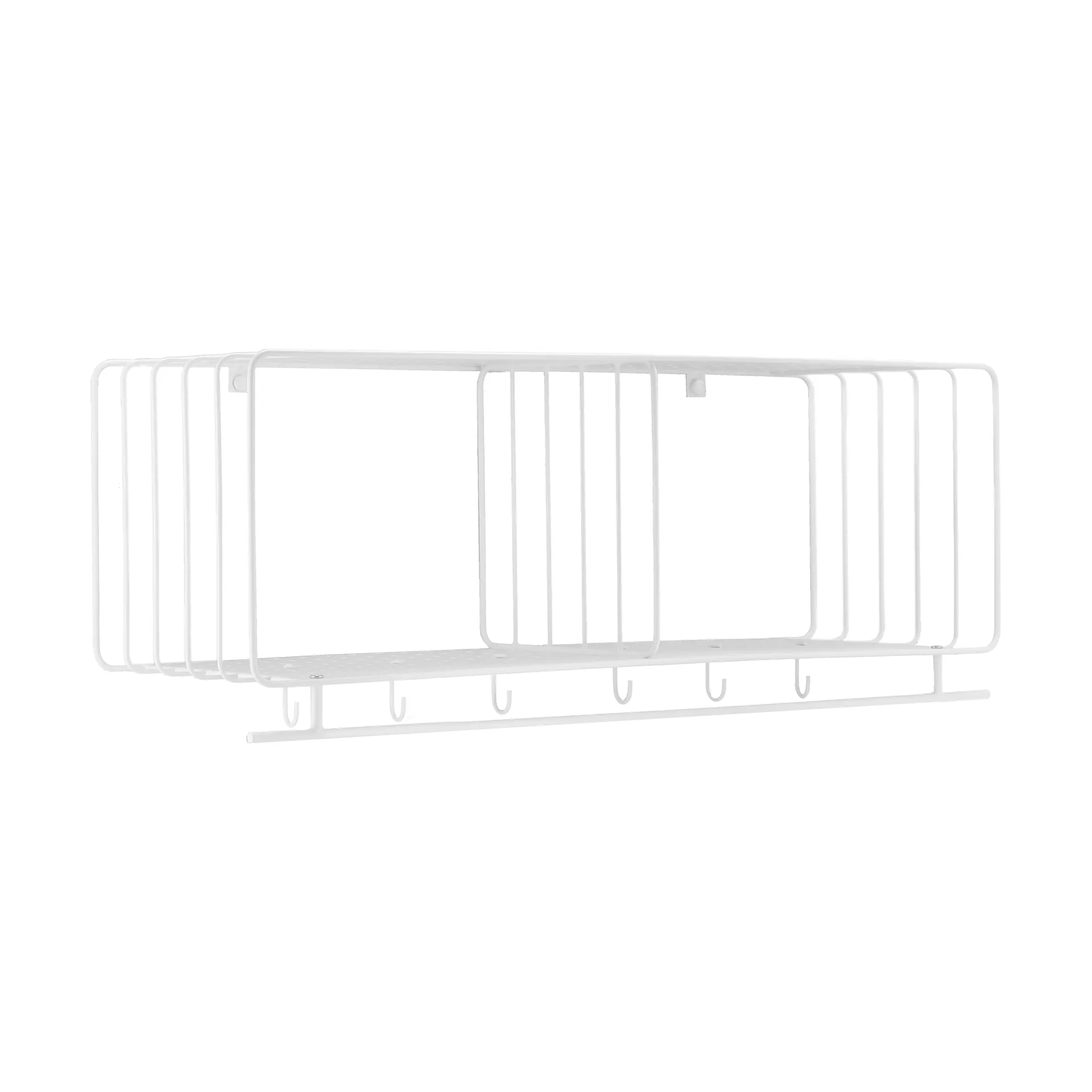 Ράφι καπέλων Nod 90 cm, White Scandi Living