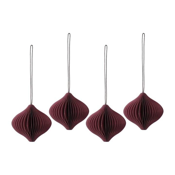 Onion μπιχλιμπίδια 4-pack - Red - Scandi Living