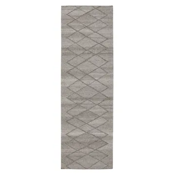 Peak μάλλινο χαλάκι natural grey - 80x240 cm - Scandi Living
