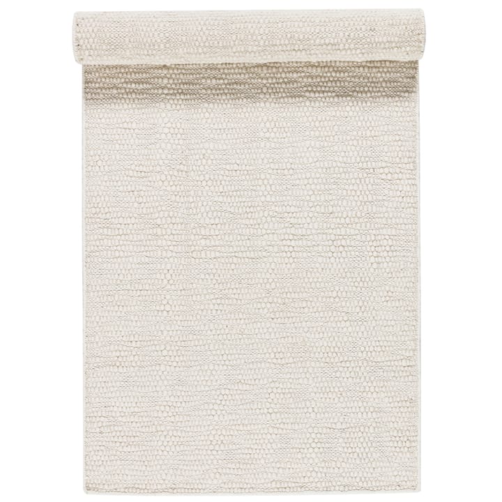 Pebble μάλλινο χαλί λευκό, 80x240 cm Scandi Living