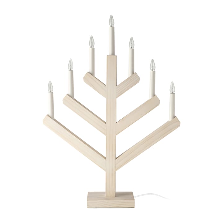 Pine κερί παραμονής 62 cm - ασβεστωμένο λευκό - Scandi Living