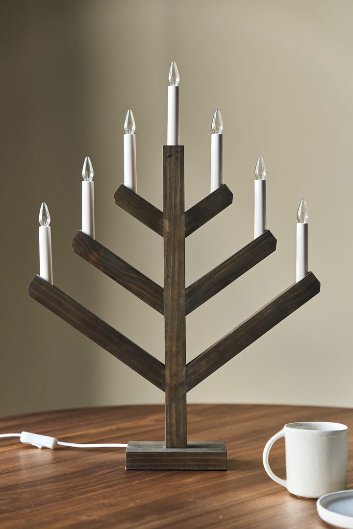 Pine κερί παραμονής 62 cm, Σκούρο λαδί Scandi Living