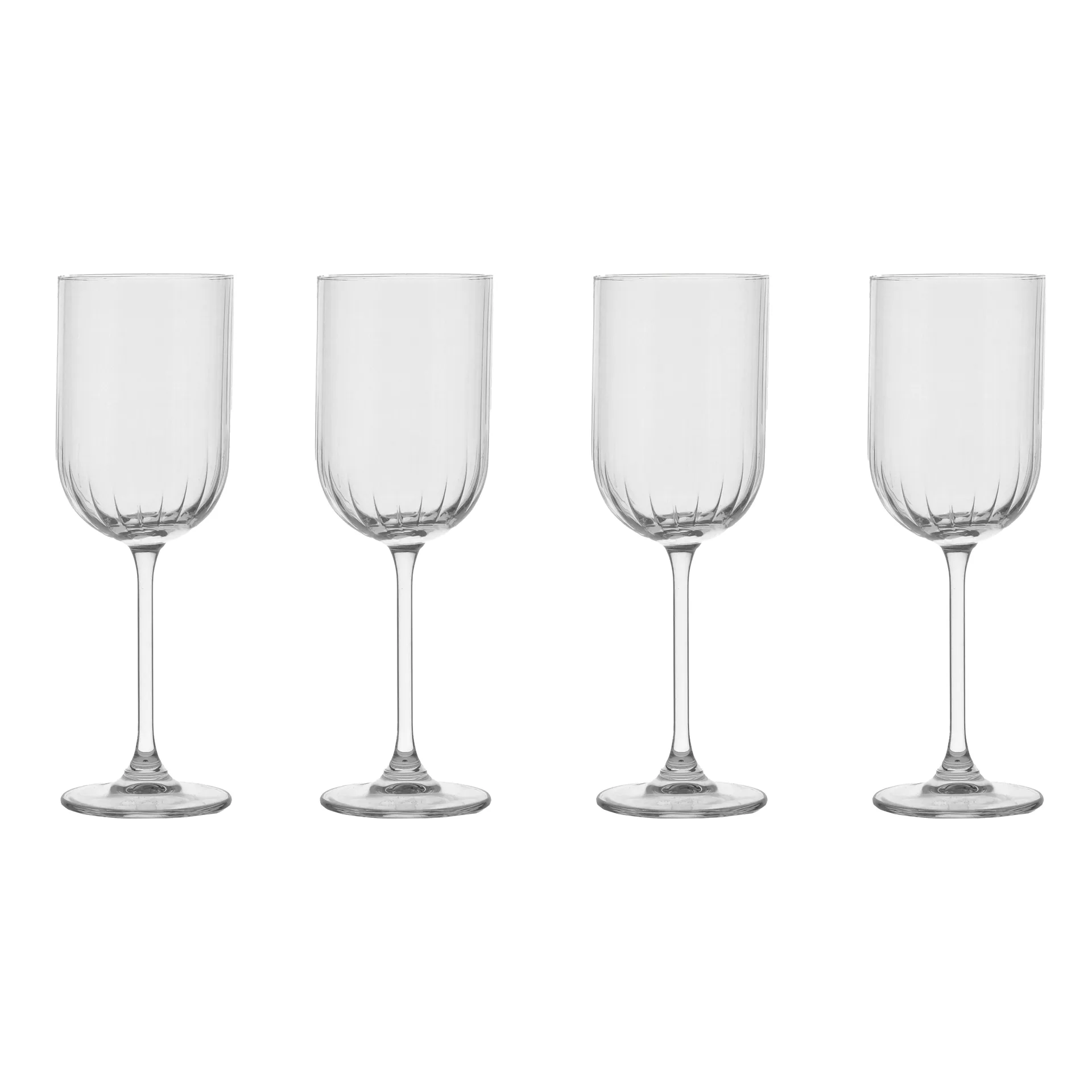 Pristine ποτήρι για λευκό κρασί 32 cl συσκευασία 4 τεμαχίων, Διαφανές Scandi Living