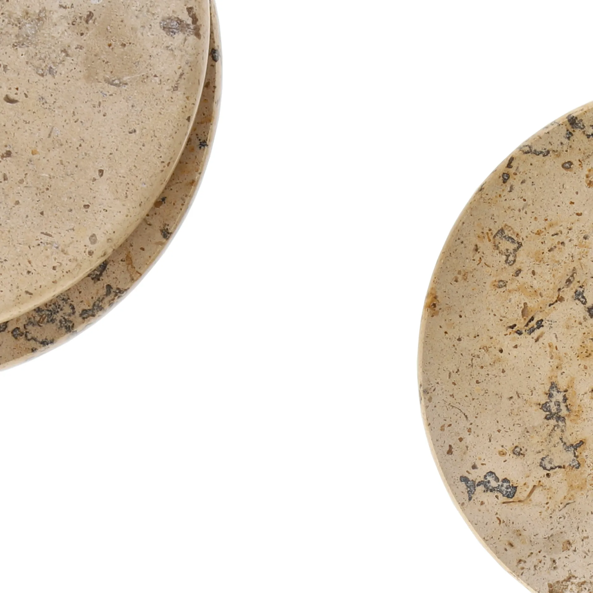 Ridge σουβέρ γυαλιών Ø10 cm 4-pack, Μάρμαρο Scandi Living