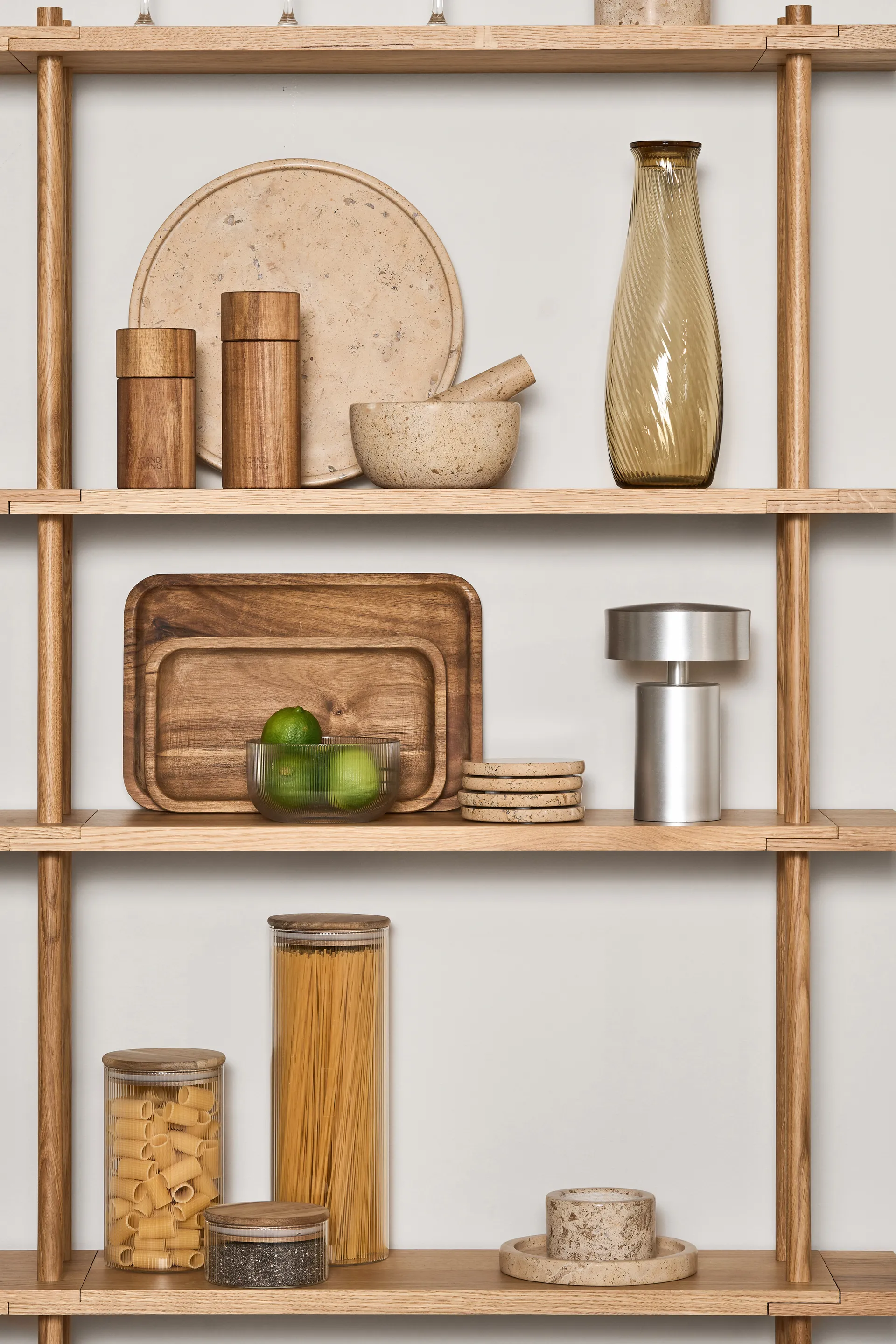 Ridge διακοσμητικός δίσκος, Ø24 εκ. Scandi Living