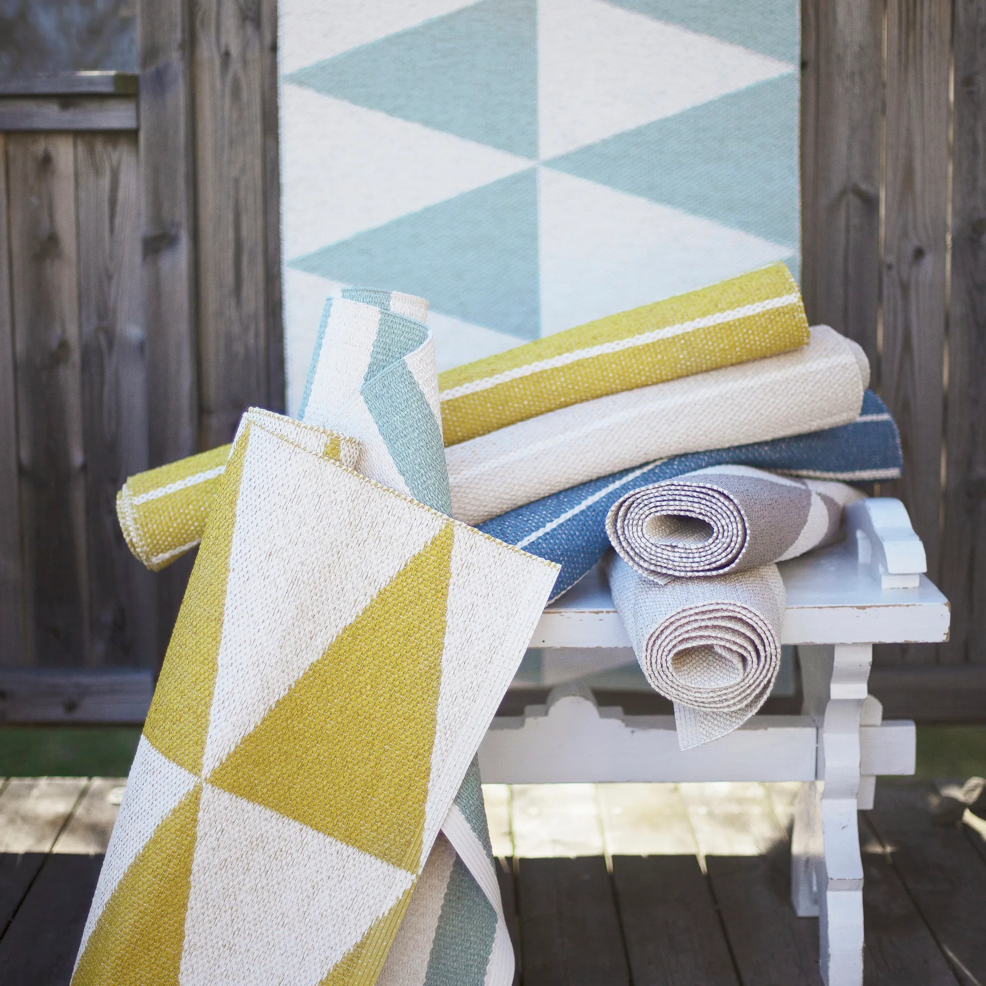 Rime χαλί μπεζ, 70x150 cm Scandi Living