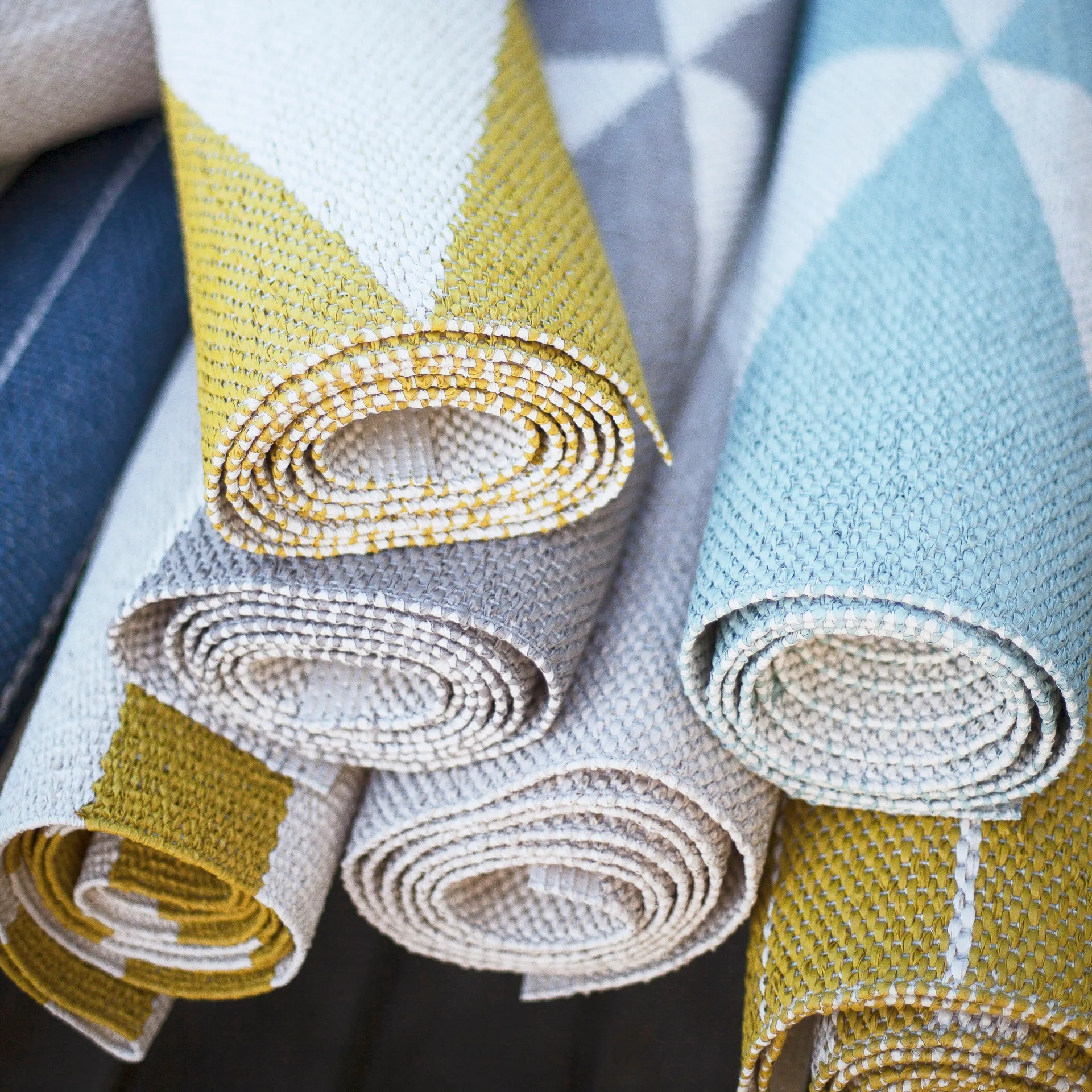 Rime χαλί μπεζ, 70x250 cm Scandi Living