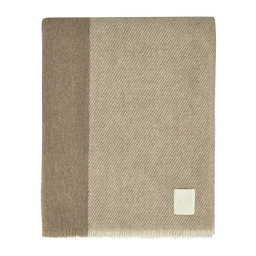 Row ριγέ μάλλινο ριχτάρι - Beige, 120x185 εκ. - Scandi Living