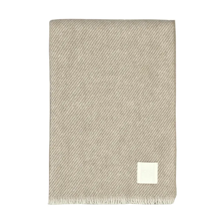 Row ριγέ μάλλινο ριχτάρι - Beige, 120x185 εκ. - Scandi Living