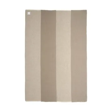 Row ριγέ μάλλινο ριχτάρι - Beige, 120x185 εκ. - Scandi Living