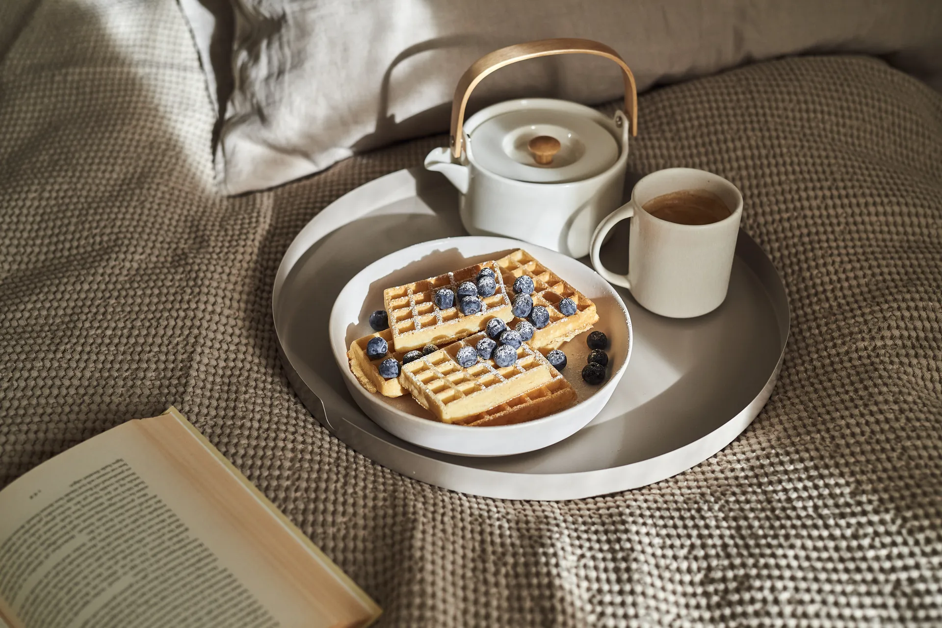 Sandsbro μιρκό πιάτο Ø20 cm, Υπόλευκο Scandi Living