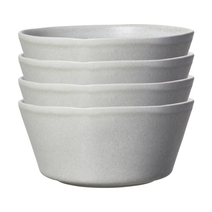 Sandsbro μπολ aνοιχτό γκρι, Ø15 cm, 4-τεμ - Scandi Living
