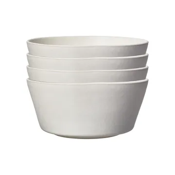 Sandsbro μπολ yπόλευκο, Ø15 cm, 4-τεμ - Scandi Living