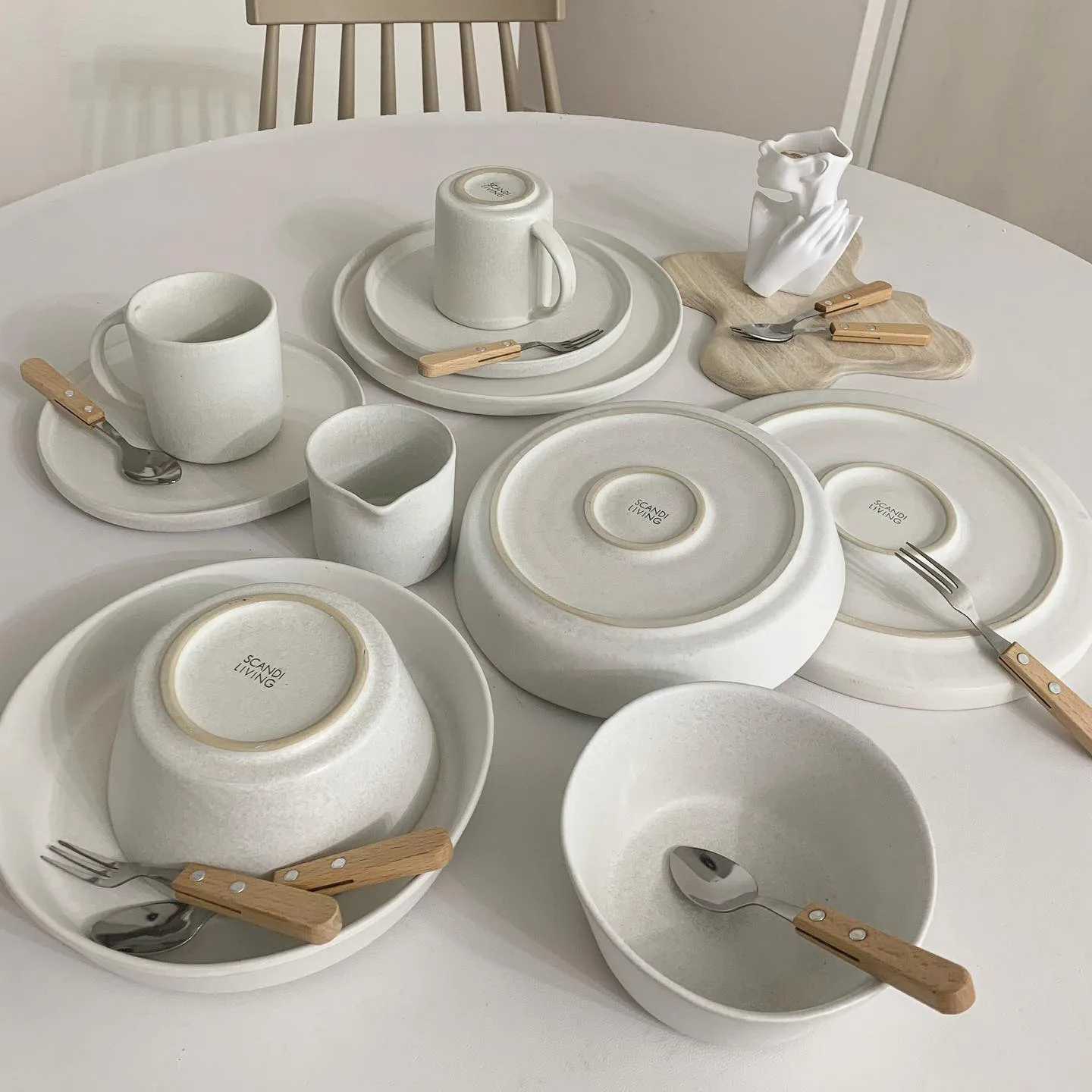 Sandsbro μπολ yπόλευκο, Ø15 cm, 6-τεμ,  Scandi Living