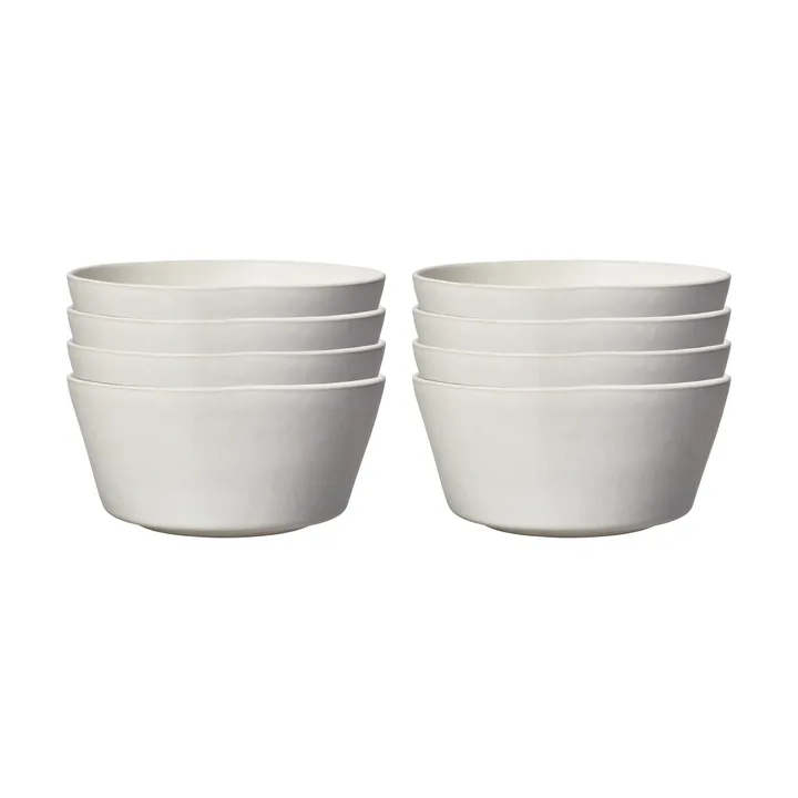 Sandsbro μπολ yπόλευκο, Ø15 cm, 8-τεμ - Scandi Living