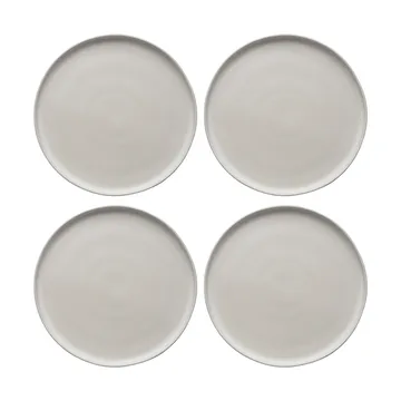 Sandsbro πιάτο yπόλευκο, Ø26 cm, 4-τεμ - Scandi Living
