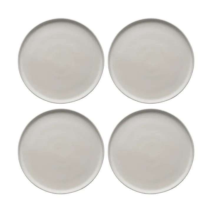 Sandsbro πιάτο yπόλευκο, Ø26 cm, 4-τεμ - Scandi Living