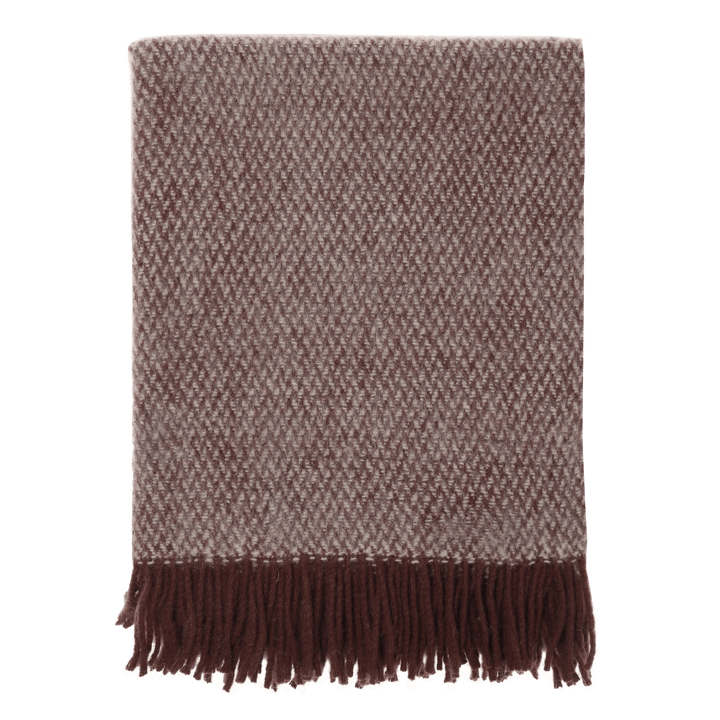 Sandstone μάλλινο ριχτάρι 130x180 cm - Burgundy - Scandi Living