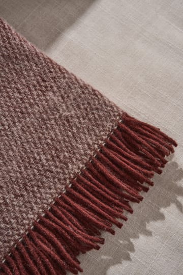 Sandstone μάλλινο ριχτάρι 130x180 cm - Burgundy - Scandi Living