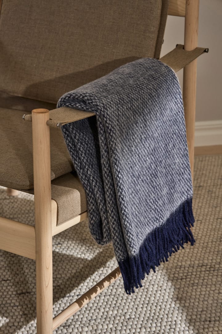 Sandstone μάλλινο ριχτάρι 130x180 cm, Indigo μπλε Scandi Living