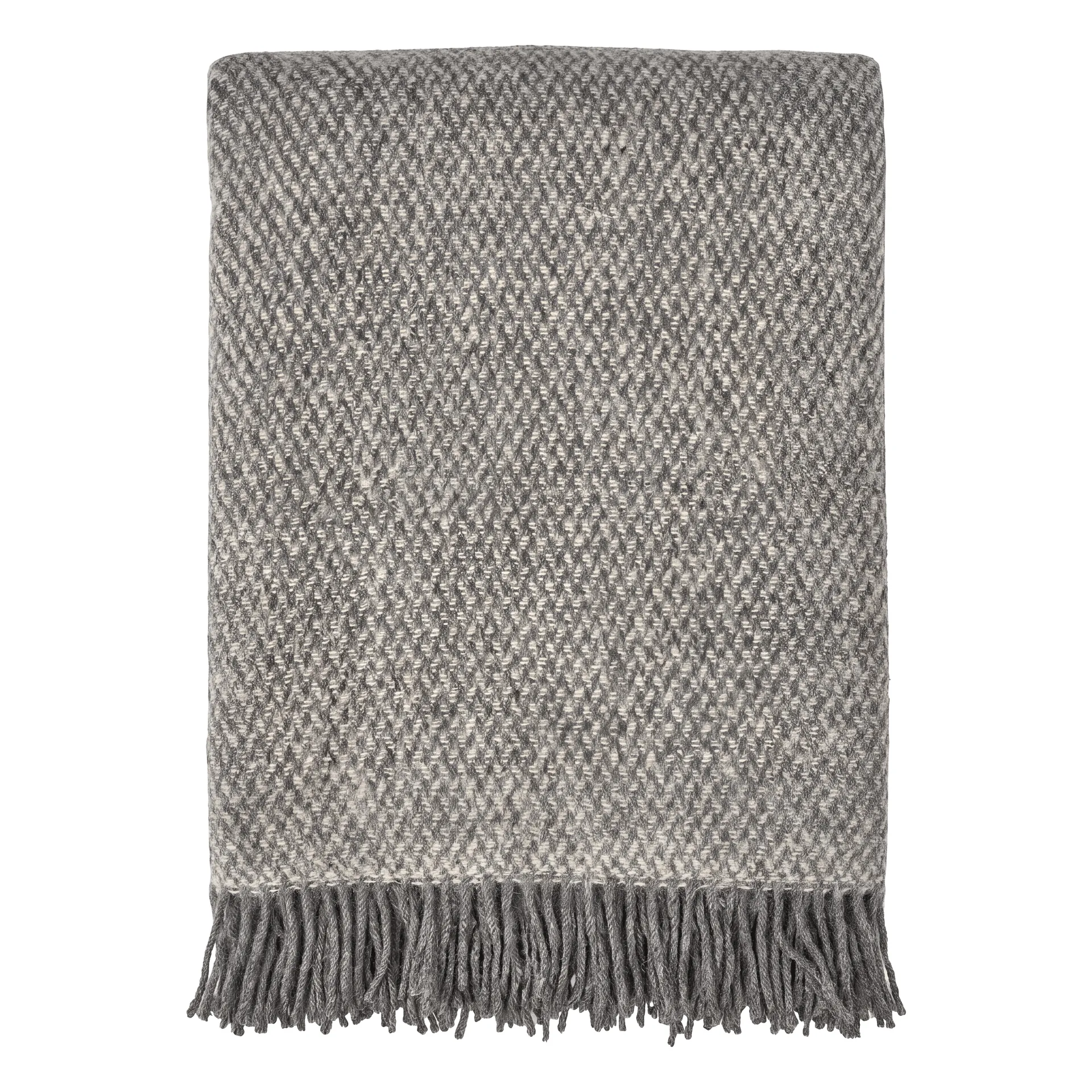 Sandstone μάλλινο ριχτάρι 130x180 cm, γκρι Scandi Living