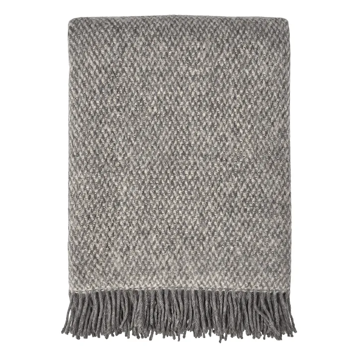 Sandstone μάλλινο ριχτάρι 130x180 cm - γκρι - Scandi Living